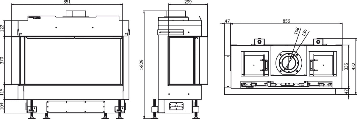 Defro Home - Vital 37 S BL G20 (naturgas)