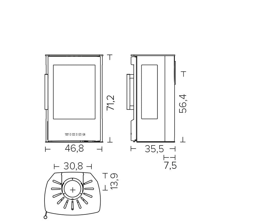 WIKING - Miro 1 Vägghängd
